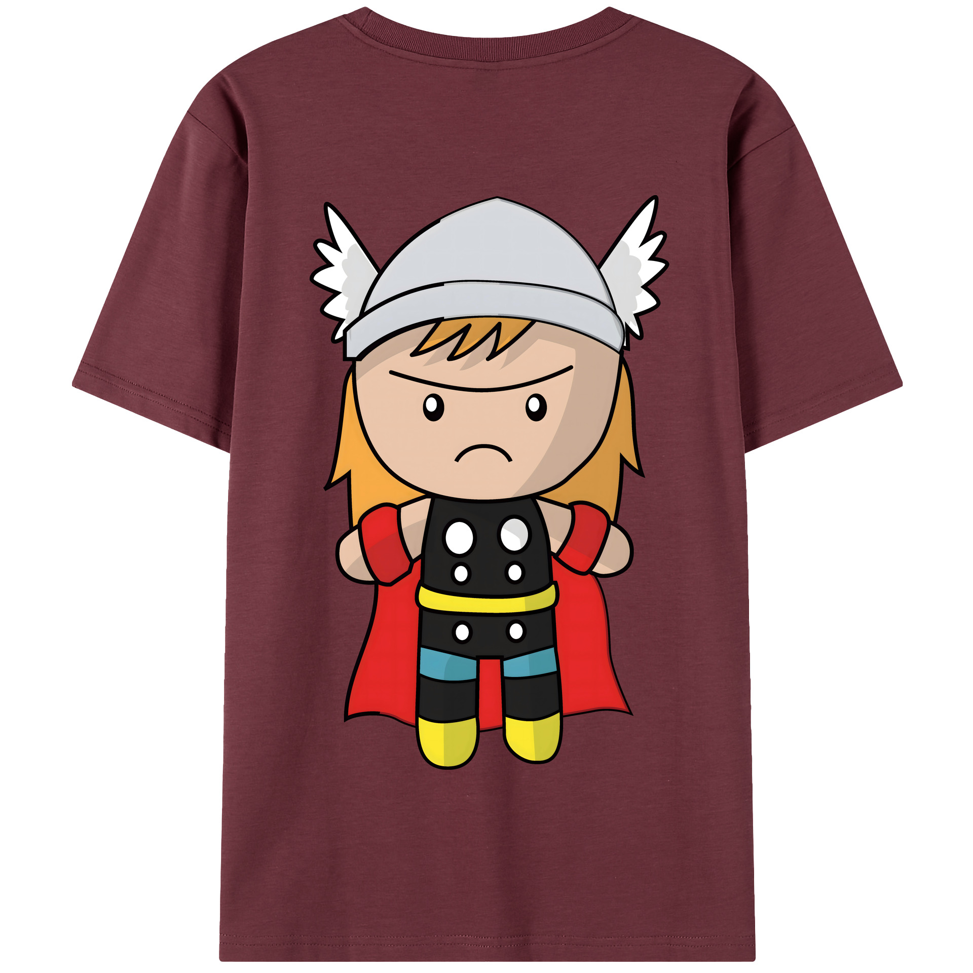 （画像用） アベンジャーズ The Avengers 綿100％半袖Tシャツ（背面プリント）